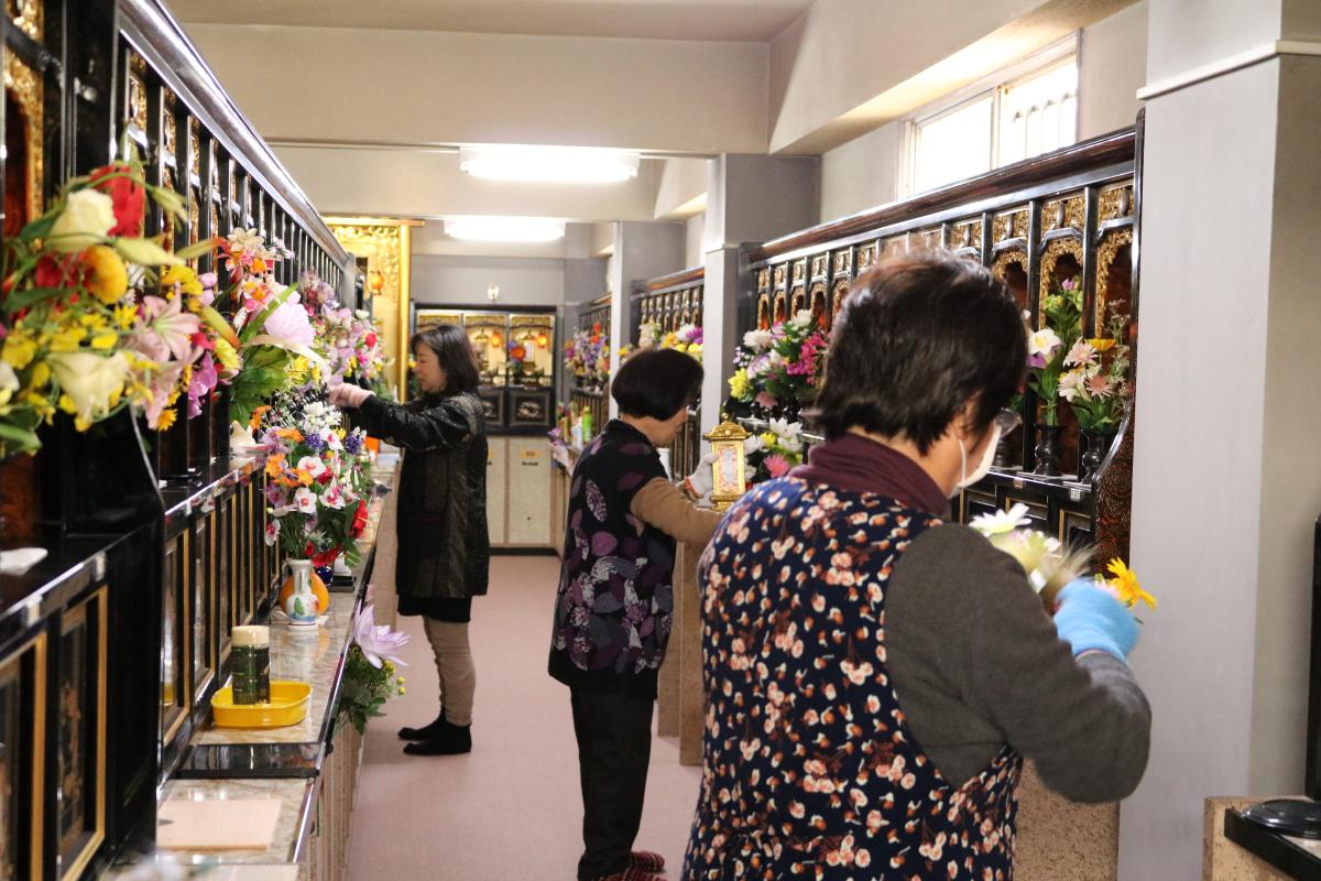 2015.12　すすはらい・寺院・納骨堂清掃奉仕活動