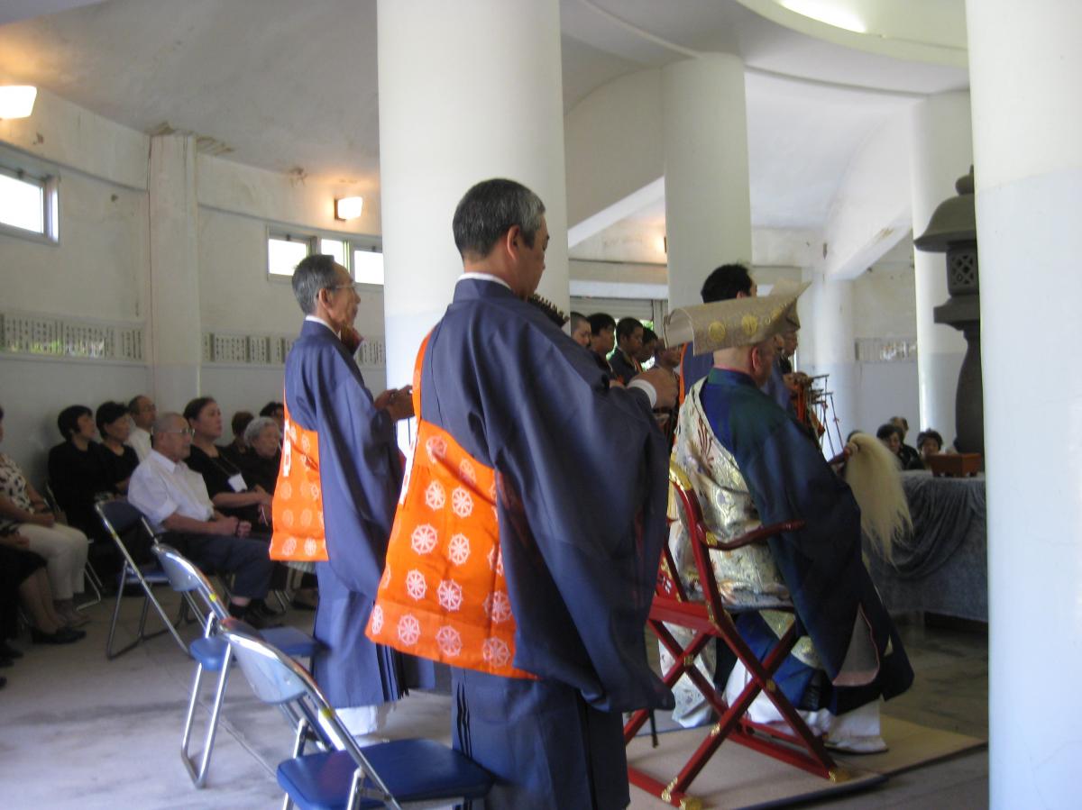 7月15日　若松仏教会盆法要　