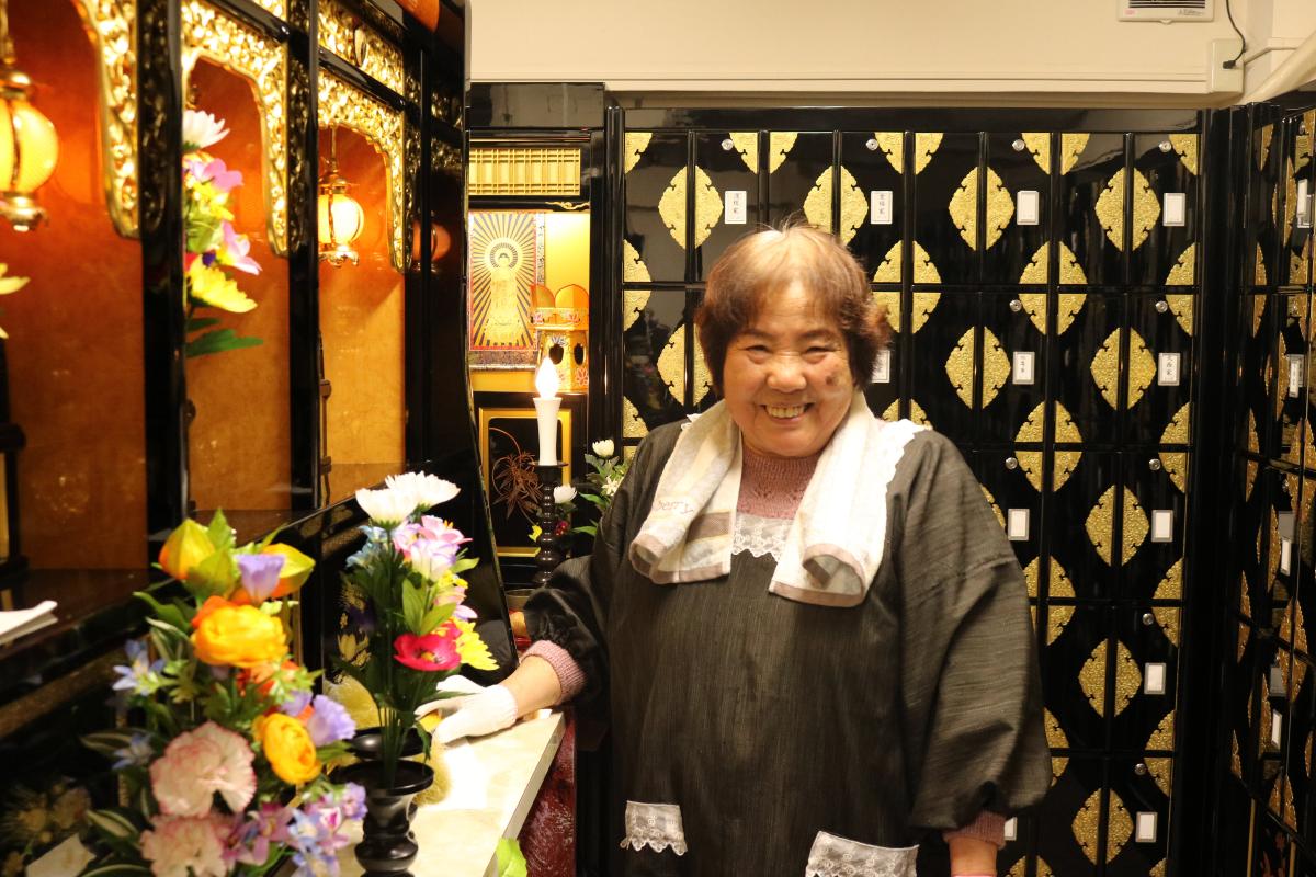 11月29日　おみがき、寺院・納骨堂清掃ボランティア活動