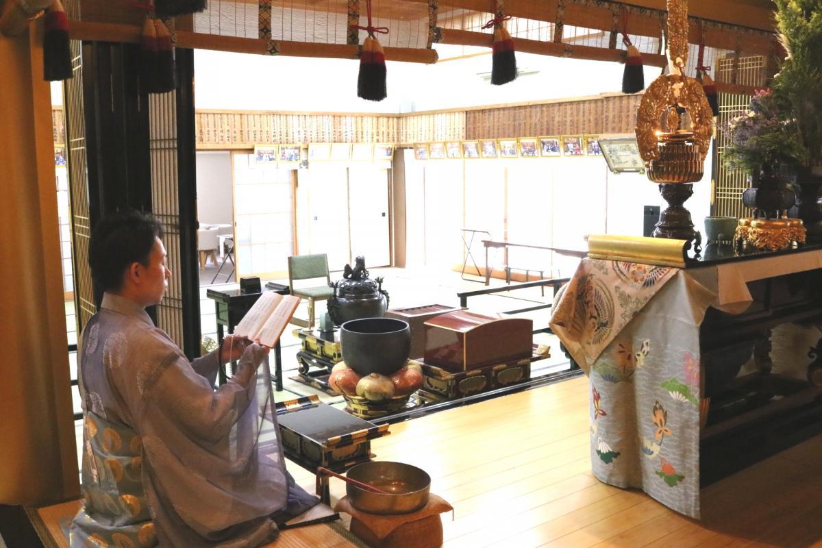 8月1日    初盆・盆・納骨堂法要