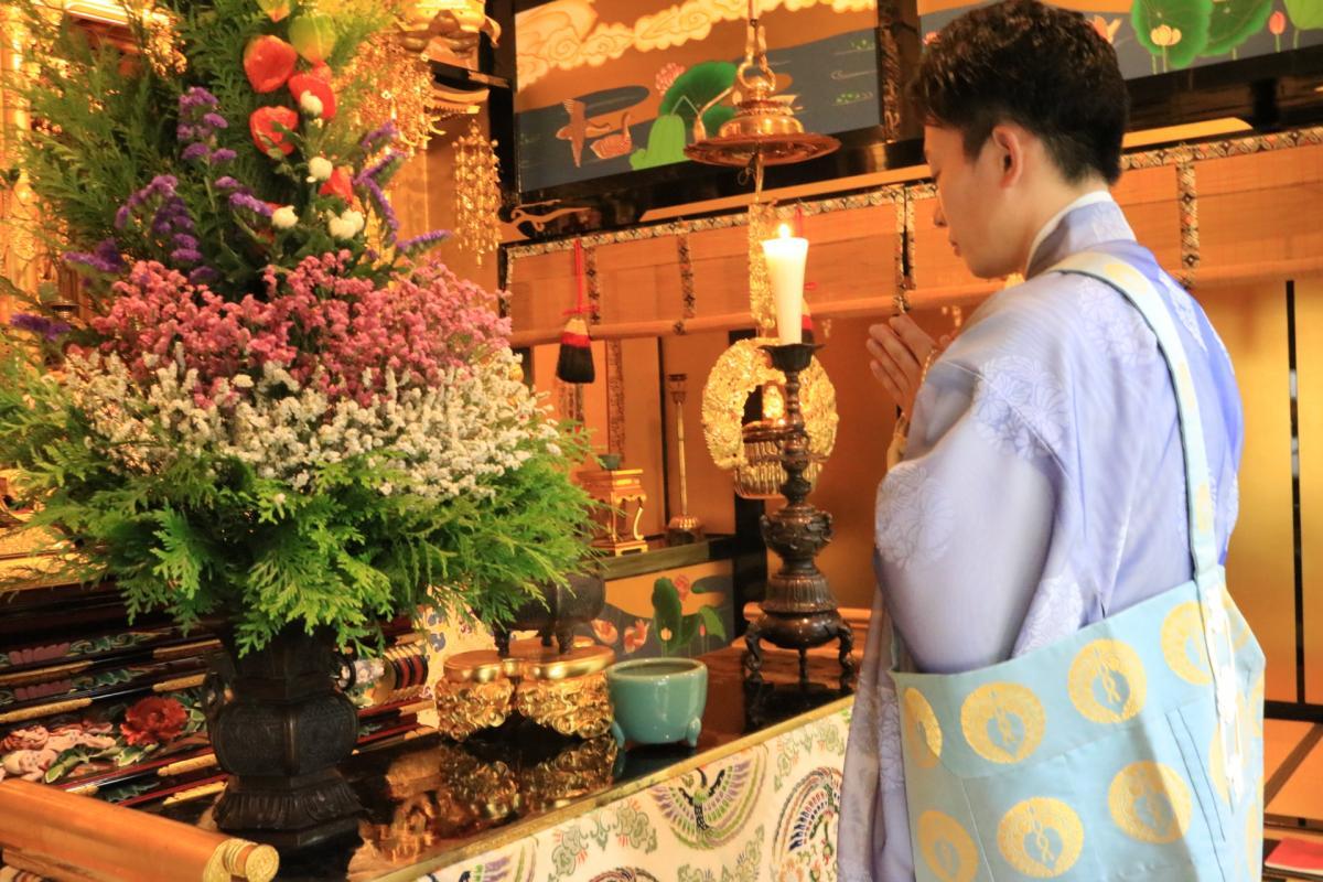 8月7日    初盆・盆・納骨堂法要