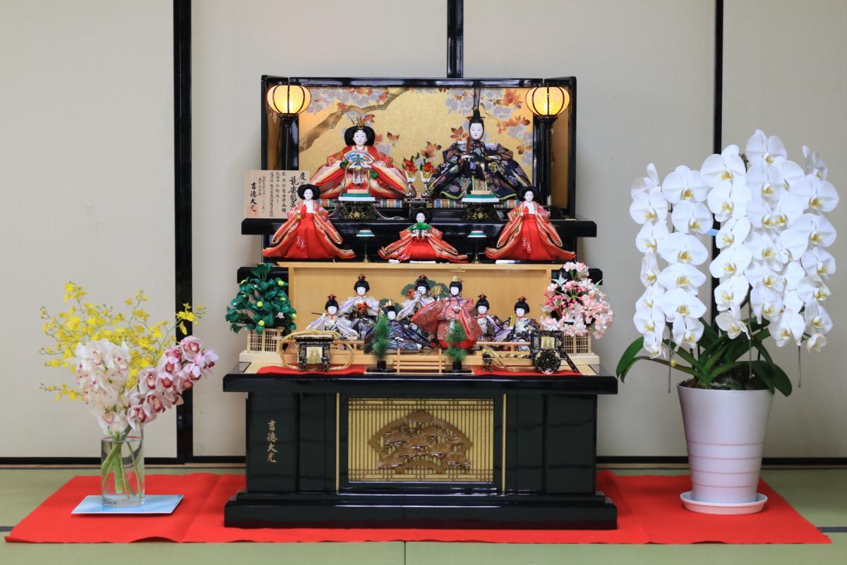 2月2日    雛人形飾りました