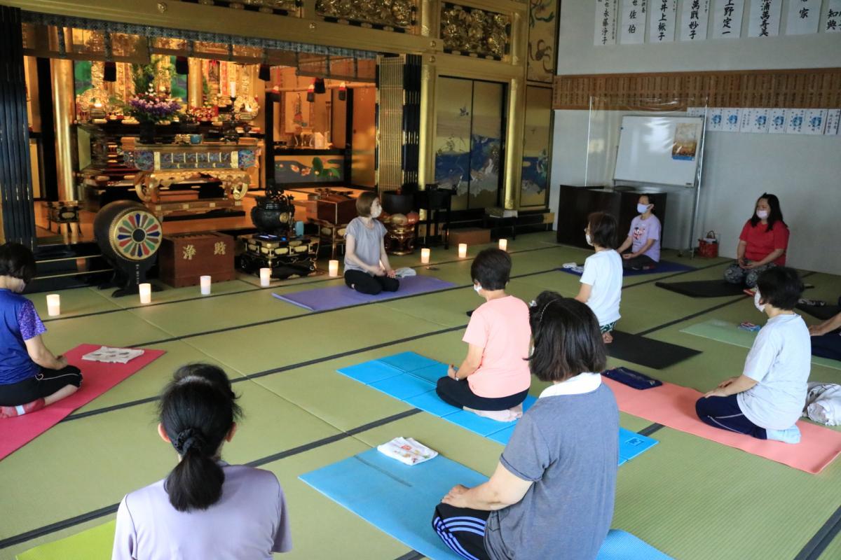 6月26日    寺ヨガ