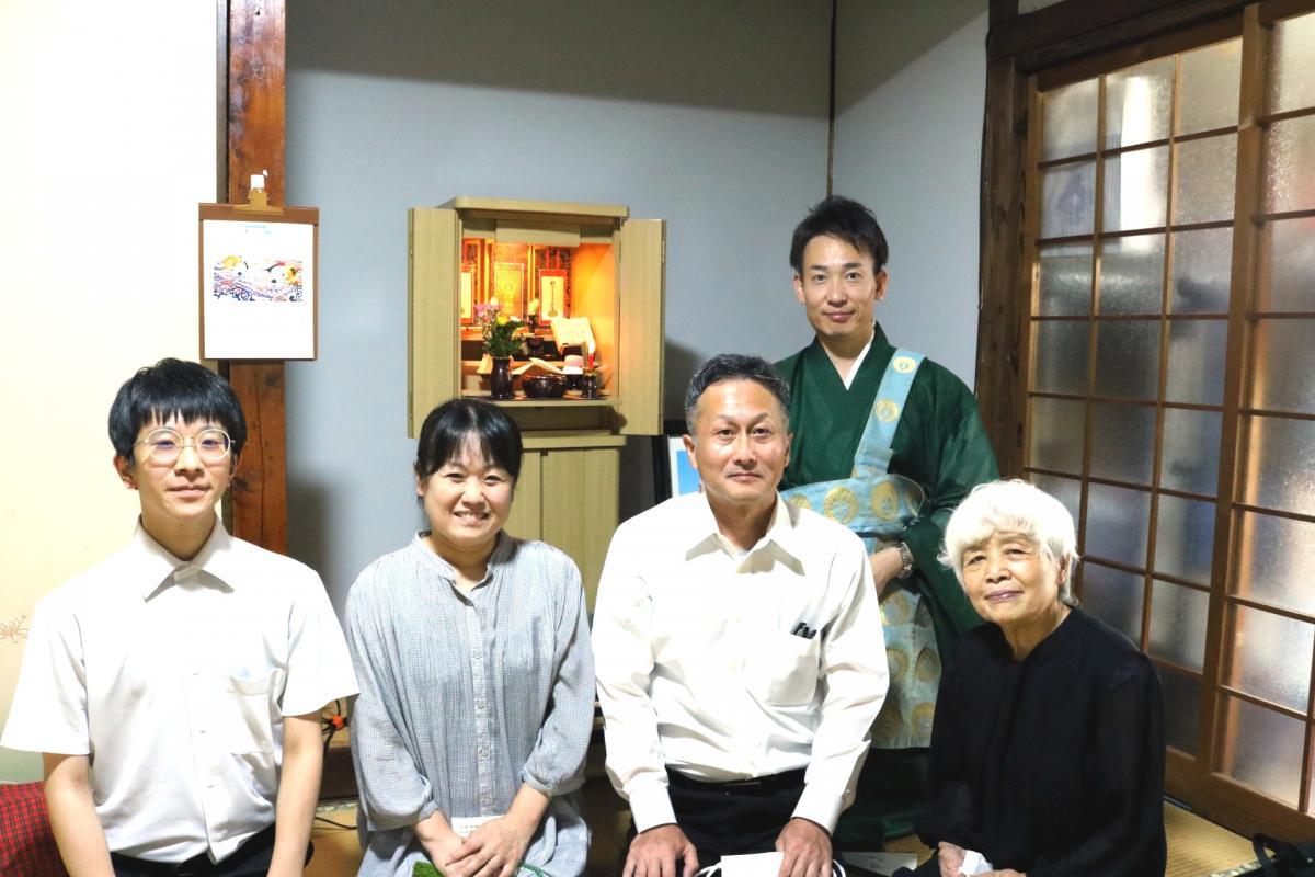 8月20日    入仏法要