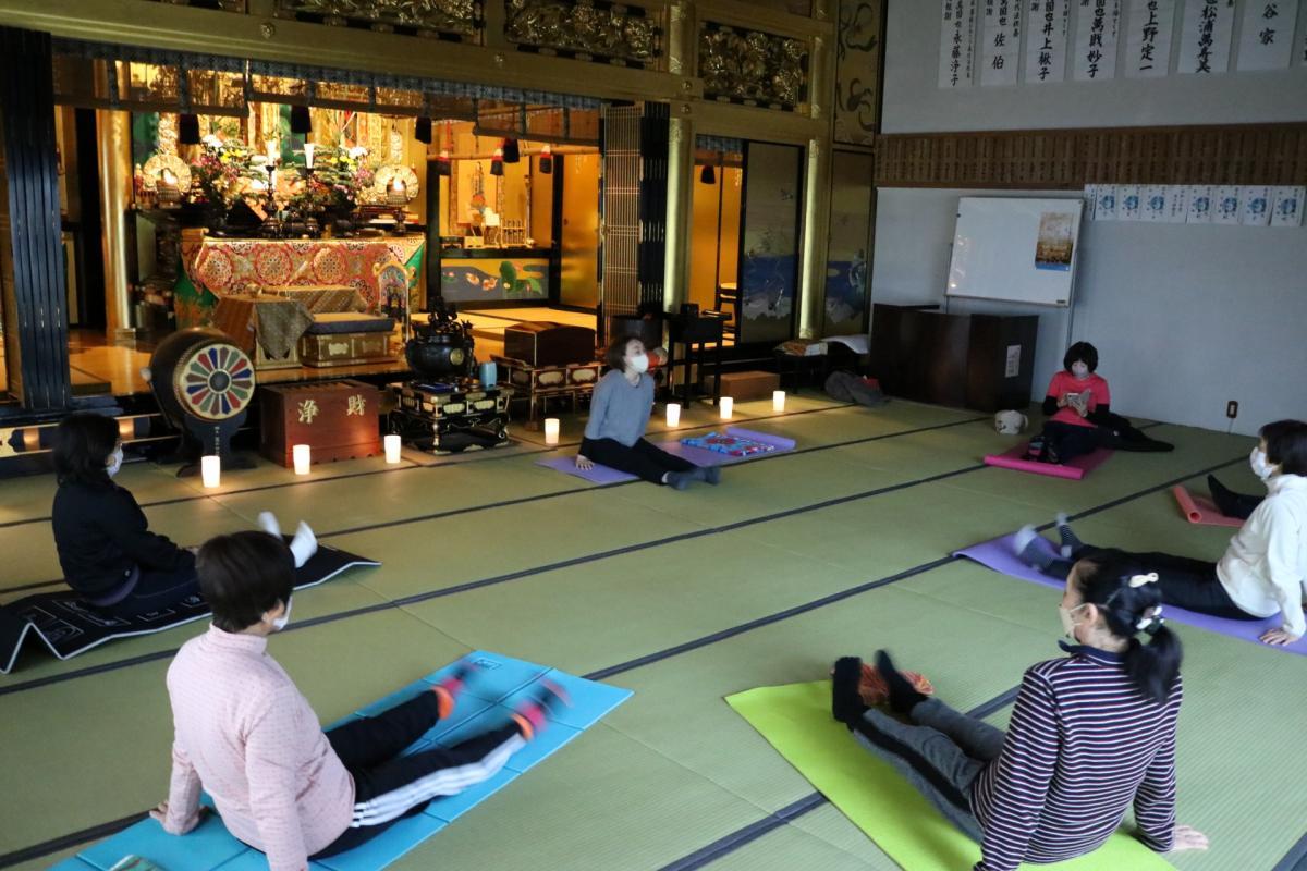 12月24日    寺ヨガ