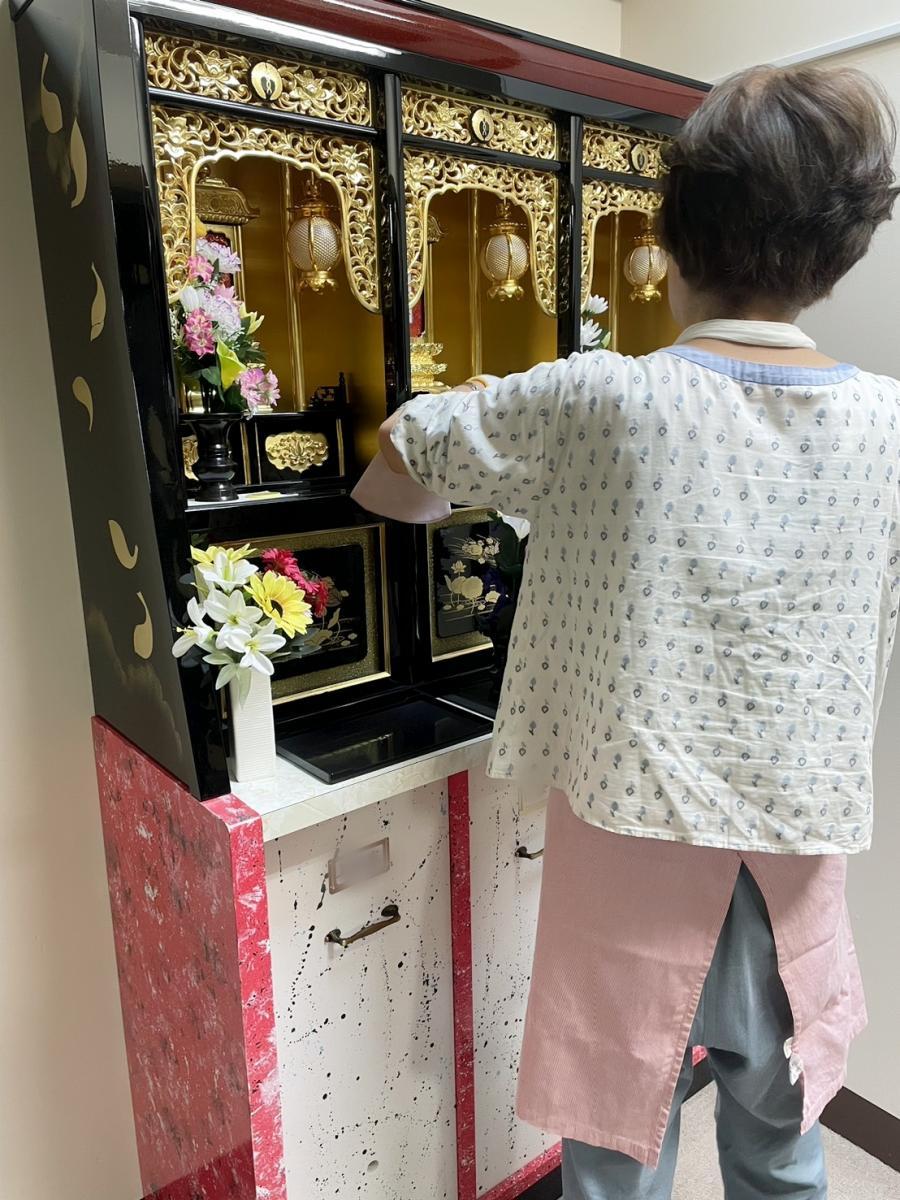 2024.8.1　おみがき、寺院・納骨堂清掃ボランティア活動